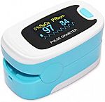CONTEC Finger Pulse Oximeter SpO2 PR Blood Oxygen Meter Heart Rate Monitor $16