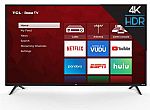 TCL 65" Class 4K UHD LED Roku Smart TV $428