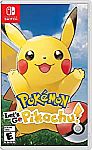 Pokémon: Let's Go, Eevee or Pikachu - Nintendo Switch $39.99