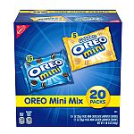 20-Pk 1-oz OREO Mini Mix Sandwich Cookies Variety Pack $4.75