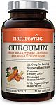 180-Ct NatureWise Curcumin Turmeric 2250mg (95% Curcuminoids & BioPerine Black Pepper Extract) $3.60 or Less
