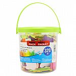 320 Pieces Felt Shapes & Stickers Bucket By Creatology $1.97 and more