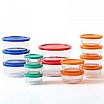 28-Piece Pyrex Glass Food Storage Container Set w/ Lids $18.68