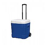 60-Quart Igloo Ice Cube Roller Cooler $22.11