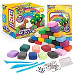 Creative Kids Air Dry Clay Modeling Crafts Kit For Children $14.99
