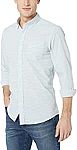 Amazon Brand Goodthreads Men's Standard-Fit Long-Sleeve Poplin Shirt $6.80