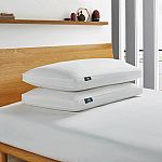 Serta White Goose Feather And Down Fiber Pillow (2 Pack) $24.98