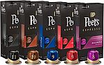 Peets nespresso pods 50 count variety $16.97