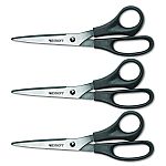 Westcott All Purpose Value Scissors, 8'' Bent, Pack of 3 $5