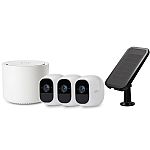 Arlo Pro 2 Wire-Free HD Security Cameras (3 Pack) With Bonus Solar Panel $299