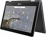 ASUS Chromebook Flip C214 2-In-1 11.6” Laptop (N4000 4GB 32GB) $225.44