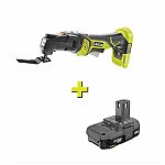 Ryobi 18-Volt ONE+ Cordless JobPlus w/ Attachments & 1.5 Ah Lithium-Ion Battery $69
