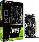 EVGA GeForce RTX 2060 KO Ultra Gaming 6GB Dual Fan Video Card $280