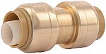 SharkBite 1/2-Inch Straight Coupling, Push-to-Connect, PEX, Copper, CPVC $3.85