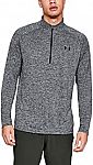 Under Armour Men's Tech 2.0 1/2 Zip-Up $15.93