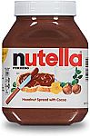 Nutella Chocolate Hazelnut Spread 35.3oz Jar $6.30