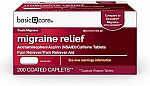 Amazon Basic Care Migraine Caplets $3.98