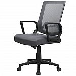 Easyfashion Mid-Back Mesh Office Chair Ergonomic Computer Chair $47.99