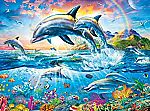 Buffalo Games 1000 Piece Jigsaw Puzzle - Dolphin Paradise $7