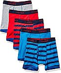Hanes Boys' Comfort Flex Fit Sport Ringer Boxer Briefs (Large) $3