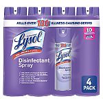 Lysol Disinfectant Spray, Early Morning Breeze (4 pk., 19 oz. each) $17