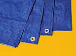 15-Pack AmazonCommercial Multi Purpose Waterproof Poly Tarp Cover, 6 X 8 FT $21.85