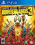 Borderlands 3 Super Deluxe Edition Playstation 4 $30