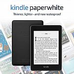 Kindle Paperwhite Waterproof 8GB $100