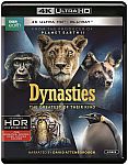 BBC Earth: Dynasties (4K UHD + Blu-ray) $13