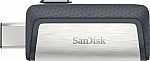 SanDisk Ultra 128GB USB 3.1, USB Type-C Flash Drive $19.99