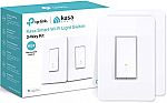 Amazon TP-Link Kasa: 2-Pack 3 Way Light Switch Kit $35, Mini Plug 2 Pack $15