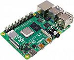 Raspberry Pi 4 Model B 2019 Quad Core 64 Bit WiFi Bluetooth (4GB) $55