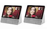 2× Lenovo 7" Smart Display with Google Assistant $130