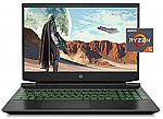 HP Pavilion Gaming 15.6" FHD Laptop (GTX 1650 Ryzen 5 4600H, 8GB 512GB 15-ec1010nr, 2020 Model) $700