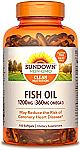 2-Pack 100-Ct Sundown Fish Oil 1200mg Softgels $6.15 & More
