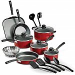Tramontina Primaware 18 Piece Non-stick Cookware Set $39.97