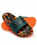 Superdry Mens All Over Print Beach Sliders $11.73 & More + Free Shipping