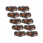 RIDGID 18-Volt 1.5 Ah Compact Li-Ion Battery (10-Pack) $229, 6-Pack $149