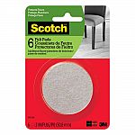 144-Ct 3M Scotch 2 in. Beige Round Surface Protection Felt Floor Pads $24.50