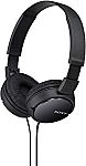 Sony MDRZX110/BLK ZX Series Stereo Headphones $9.99