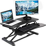 Used: Like New VIVO Height Adjustable 32" Standing Desk Converter $101.85