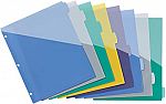 Avery 8-Tab Plastic Binder Dividers with Pockets $3