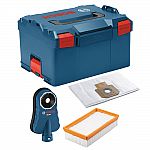 Bosch 9 Gal. 17.5 in. L x 14 in. W x 10 in. H Pro Plus Guard Drilling Kit with Stackable Tool Storage Hard Case $40