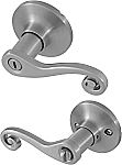 Honeywell Safes & Door Locks 8108302 Locking Door Lever, Satin Nickel $12