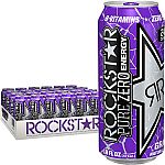 Rockstar Energy Drink Pure Zero, Grape, 24 Count $24