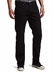 Levi's Men's 559 Relaxed Straight Jean (Black) $9