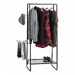 IRIS Black Metal Garment & Accessories Rack: Medium (25.2" W) $23.67