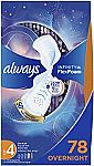 78-count Always Infinity Feminine Pads $7.26