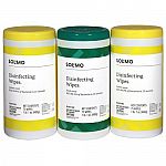 3-pk Solimo Disinfecting Wipes, 75 Wipes Each $8.99 and more