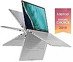 ASUS Chromebook Flip C434 2 in 1 Laptop (14" Touchscreen FHD, Core m3-8100Y, 4GB, 32GB, C434TA-DH342T) $412.75